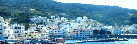 Pigadia - the capital and port of Karpathos
