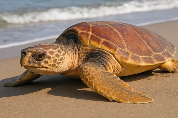 Loggerhead Sea Turtle (Caretta caretta)